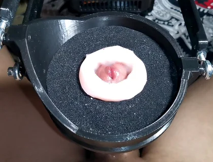 Machine for a Huge Portion of Sperm! Super Orgasm! Huge Cumshot!