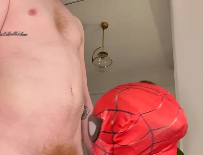 Stretching Spider-man