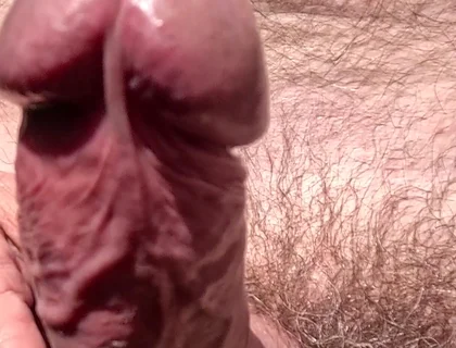 Big Uncut Cock Close up Naked Wank in the Woods - Rockardglans 204