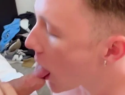 Hot Stepdaddy Having Sex with Two Sexy Twinks