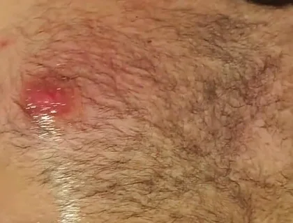 Muscle Bear Gets Edged
