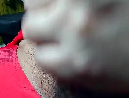 This Young Man Hasn't Masturbated for a Long Time, and Finally His Cock Cums a Lot of Sperm