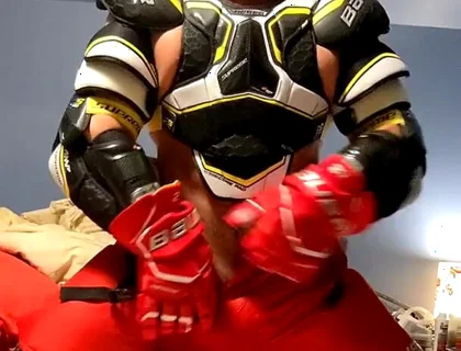 I Really Want Someone to Play in Used Hockey Gear with