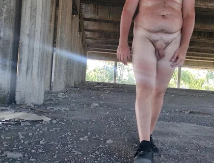 All Naked in Outdoor