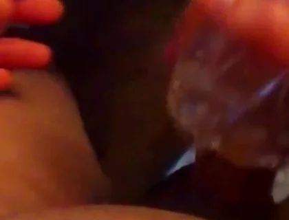 Jon Arteen Is a Slim Twink Wanking His Shaved Dick with a Lubed Fleshlight Quickshot Vantage Until Moaning Big Cumshot