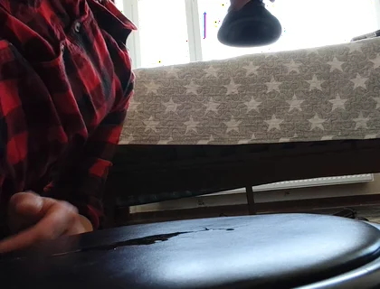 Jerking off, Sucking and Savoring Cum