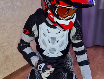 I Put on My Boyfriend's Mxgear, Cum Twice