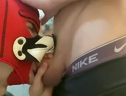 Top With A Big Dick, Fucks His Puppy In The Mouth