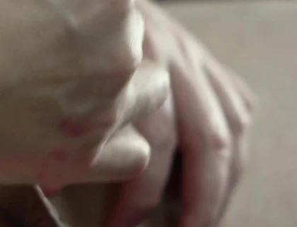 Jerk off and Suck a Friend's Uncut Cock