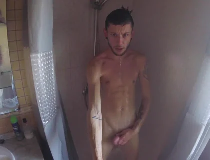 In the Shower with Xavier