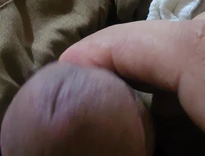 Masturbating Big One