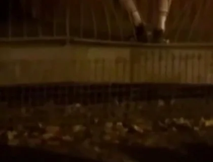 Straight Boy Dared to Show His Big Smooth Butt in Public Park