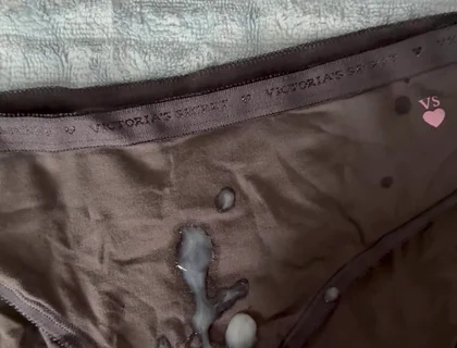 Cum on Wife’s Panties 20