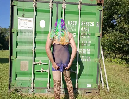 Crossdresser Outside Masturbation Sessions
