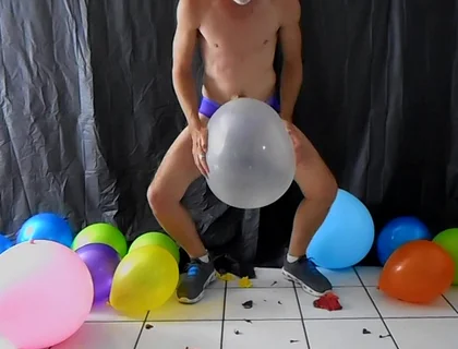 Big Dick & Balloons Too!