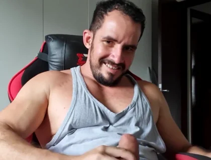 You Can Play with Your Man's Huge Balls While He Prepares Your Milk