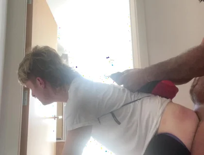Arab StepDaddy Breeding White Twink Before Sending Him Home to His Mammy