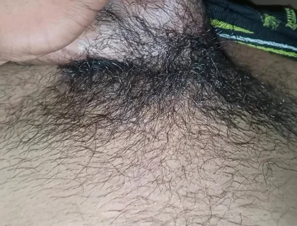 Playing with Me Cock Outdoors