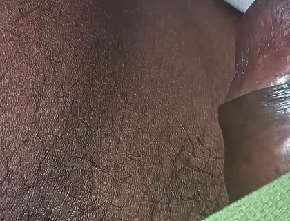 Up Close & Personal Huge Balls Massive Black Uncut Dick