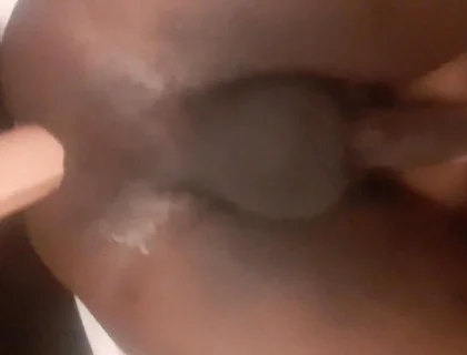 My White Friend Has a Huge Cock. I Took Much as I Could!