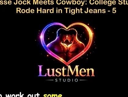 English Audio Gay Sex Story - Lacrosse Jock Meets Cowboy College Stud Gets Rode Hard in Tight Jeans - Part 5