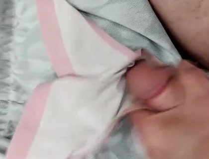 Cum in Stepsis Pantys I Found on the Bathroom Floor