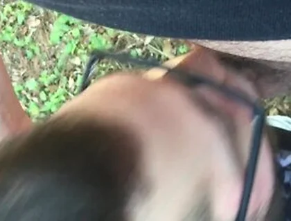 Kinda Risky Public Blowjob