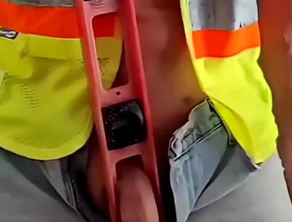 A Big Cock Handyman Cumshot