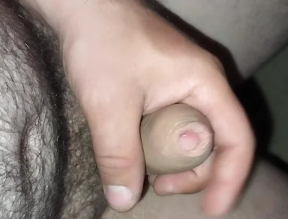 Fast Cumshot After Work