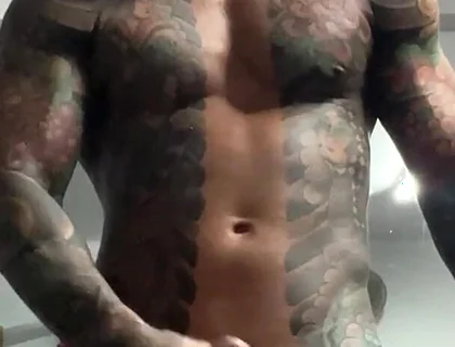 Dirty in the Gym After Training