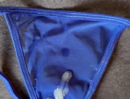 Cum on Wife’s Panties 22