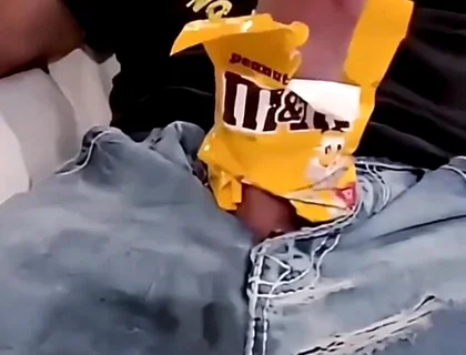 A Bag of Big Cock and M&m's...