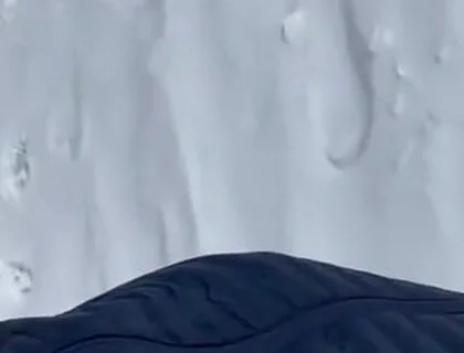 Guy Showing off Cock Pissing While X Country Skiing