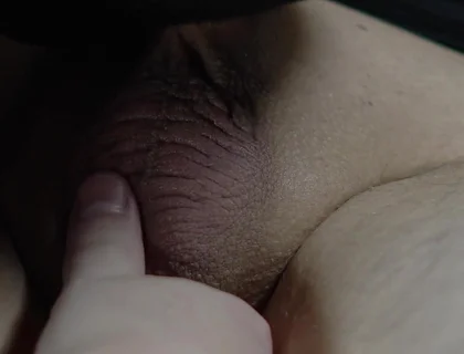 Someone Plays and Sucks My Uncut Little Cock (part 2)