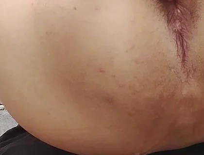 Young Man Sticking His Finger in His Anus