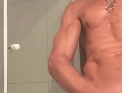 At Home Inside Toilet Asshole Dick Hole