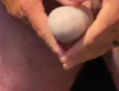 Precum and Edging Eating Premature Ejaculation Cum