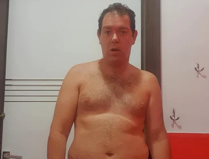 All Naked in Bathroom