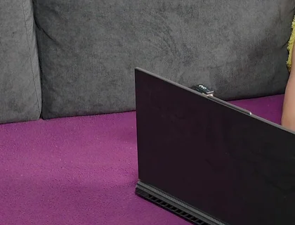 Losing Control While Watching Porn - Big Cock Masturbation Ends with Nice Cumshot