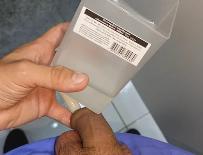 Strange Object Injector Through the Cock Hole