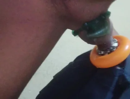 Skinny Guy Masturbating at Home