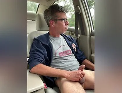 Love Jacking Off In My Car In These Sexy Blue Undies