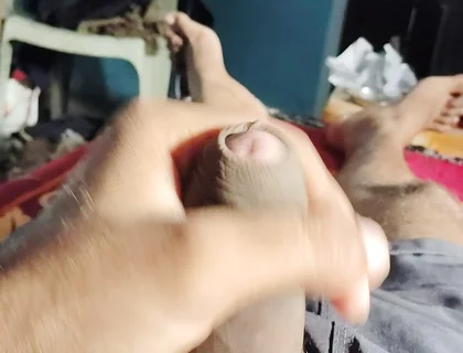 Village Boy Deshi Lund Masturbation