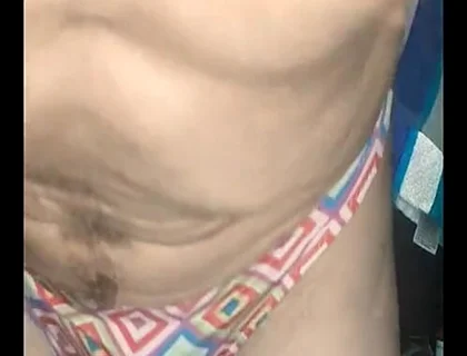 Cdmichelle Wearing Colorful Swimsuits