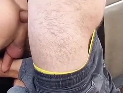 That Slut on the Highway Fucked Me with a Big Cock and Filled Me with Cum