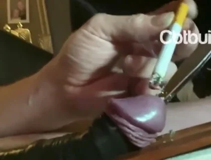 Cock torment flash cotton