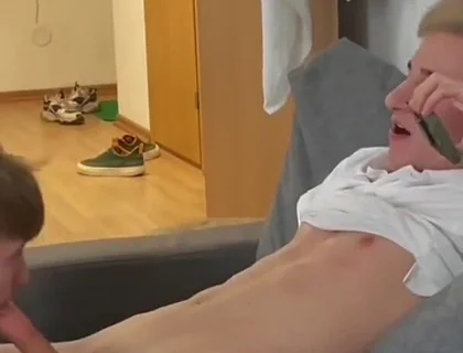 Friend Sucks My Dick, Decided to Film It for the First Time