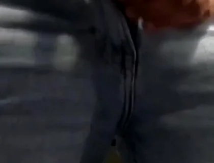 Risky Handjob at Work