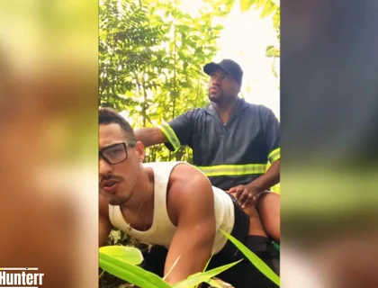 Workers Eating Colleague's Ass and Cumming in His Mouth
