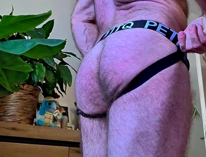 Verbal Bear Tries on Jockstrap